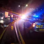 Trágico accidente de motorista colapsa el tránsito en ruta Interamericanat