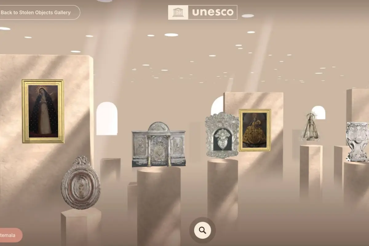 Museo Virtual de Bienes Culturales Robados de la Unesco., Unesco