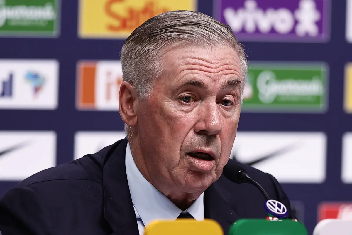 Carlo Ancelotti, técnico de Brasil 