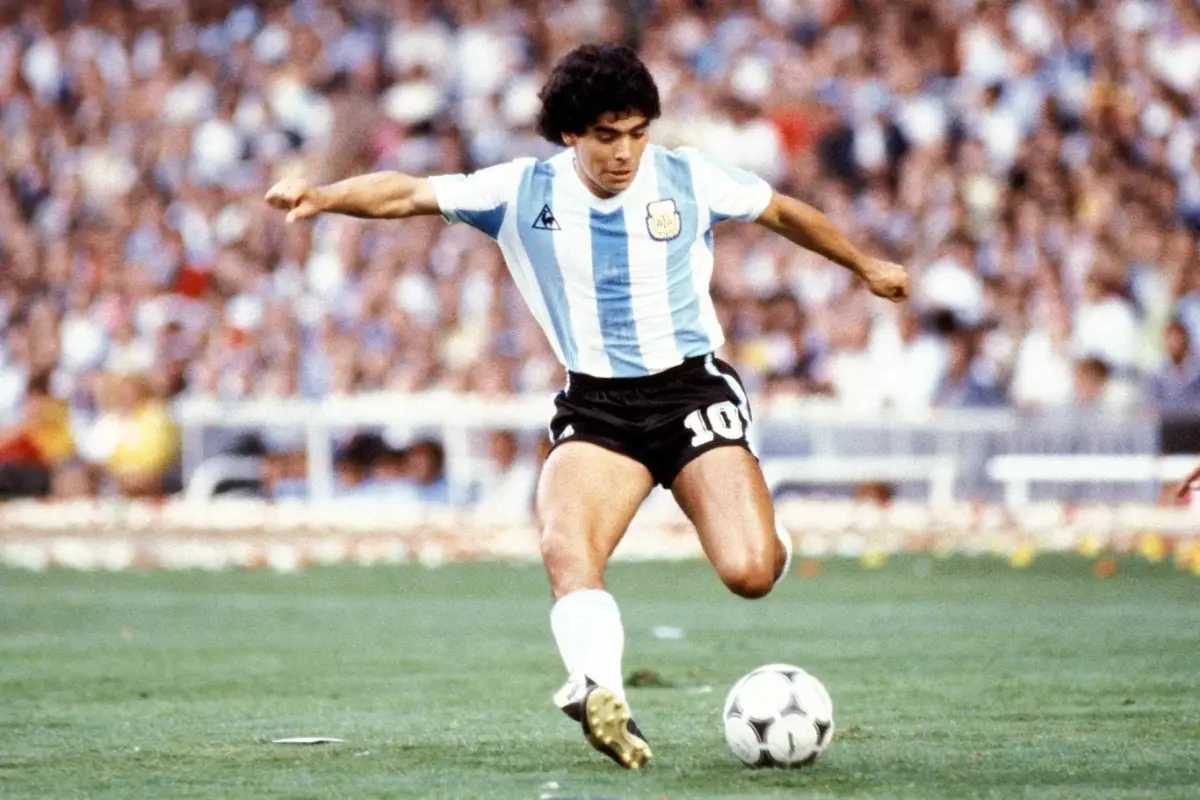 Maradona con la selección de Argentina., FIFA