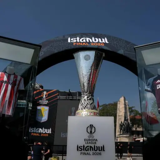 Trofeo de la Europa League en Estambul, Turquía - UEFA