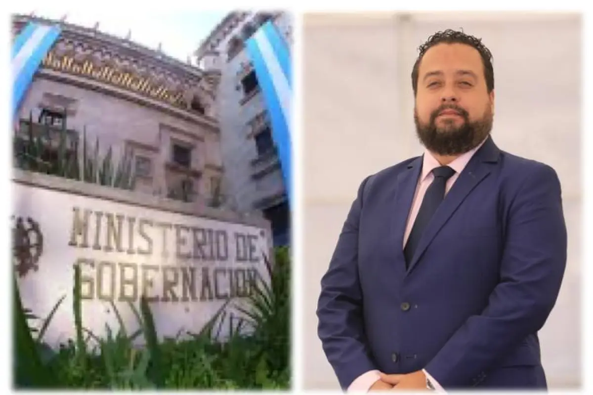Kelvin René Aguilar Menéndez, viceministro Administrativo del Ministerio de Gobernación., Gobierno de Guatemala