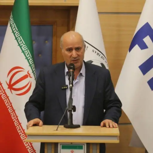 Mehdi Taj, presidente de la Federación de Futbol de Irán (FFI) 