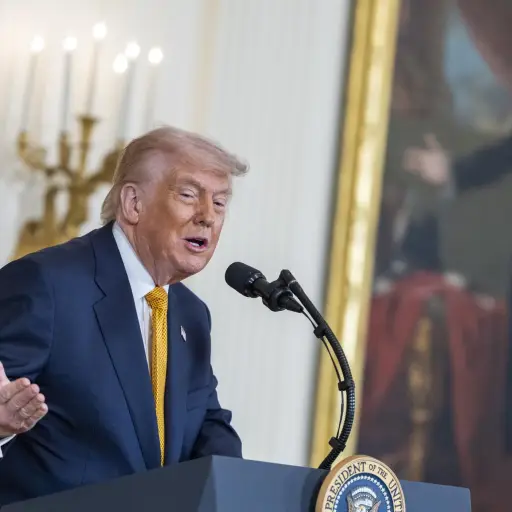 Donald Trump en la Casa Blanca ,EFE