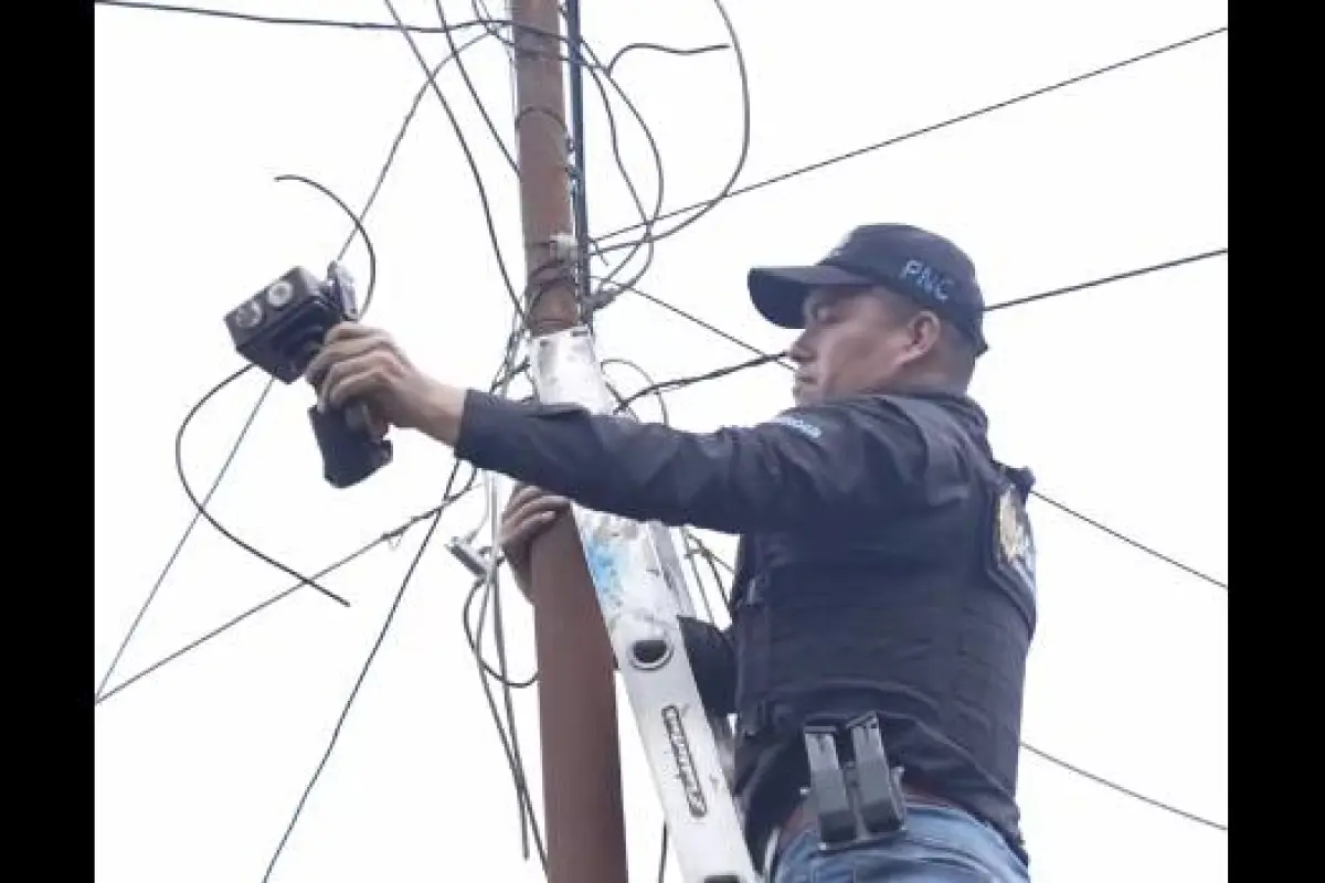 Cámaras de vigilancia retiradas de El Gallito, zona 3., PNC