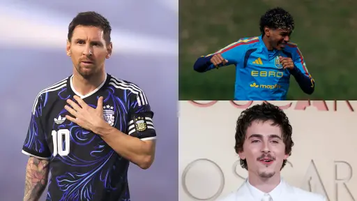 Messi, Yamal y Bellingham comparten con Chalamet en anuncio mundialista