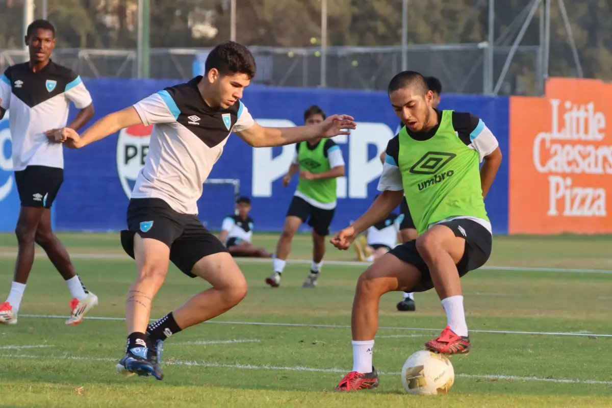 Sub-20 de Guatemala que busca boleto al Mundial y Juegos Olímpicos 
