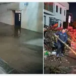 Lluvias y fuertes vientos generan daños en inmuebles y carreterast