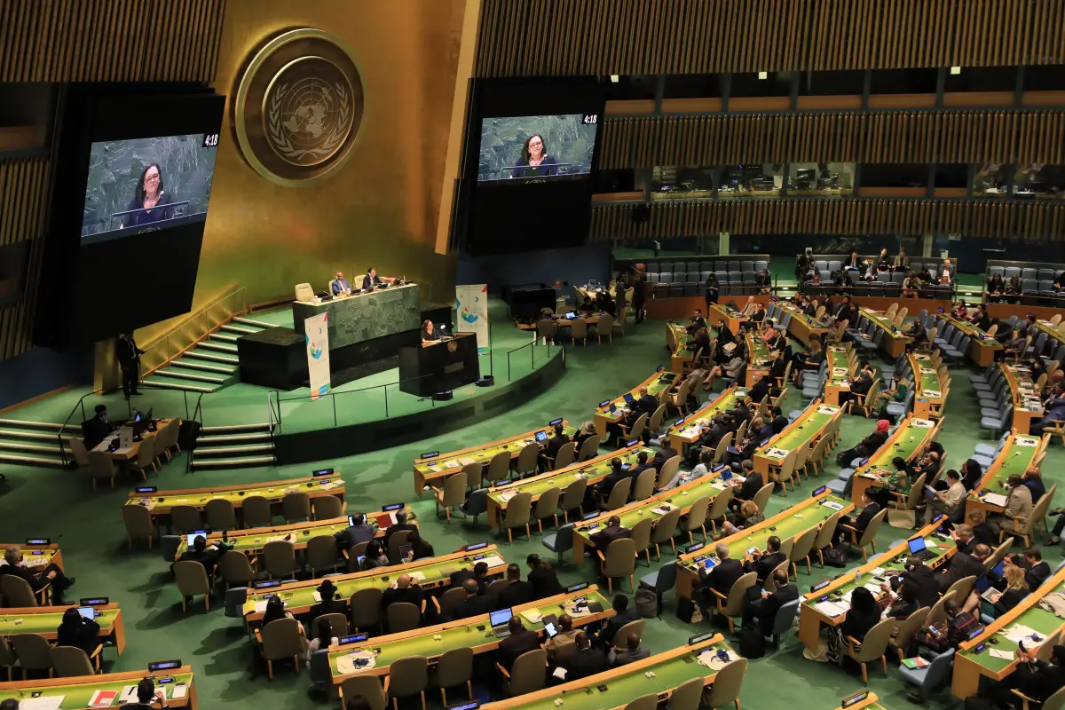 El Foro de Examen de la Migración Internacional (FEMI) de 2022., Ilustrativa de archivo: Cancillería El Salvador