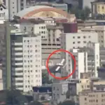 VIDEO: Momento en que avioneta se estrella contra edificio en Brasilt