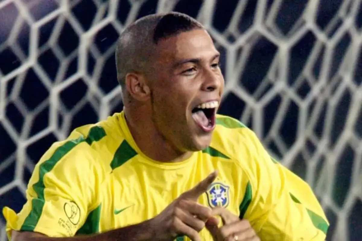 Ronaldo en la Copa de la FIFA 2002
