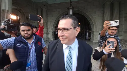 Presidente designa a Gabriel Estuardo García Luna como fiscal general 