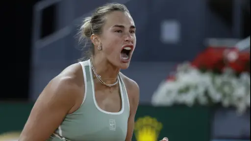 La tenista Aryna Sabalenka sugiere boicotear Roland Garros