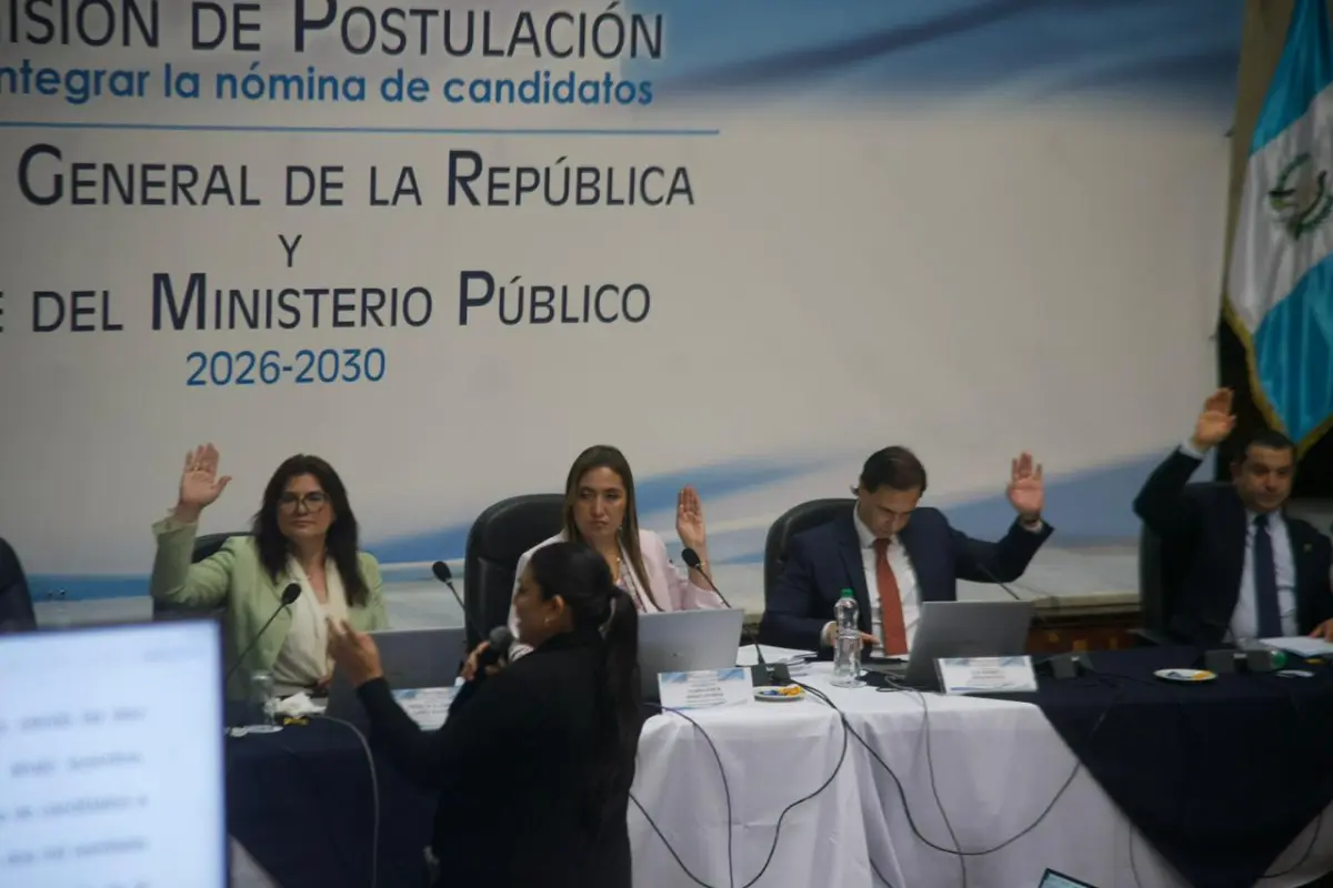 Reunión de la comisión de postulación para elección de fiscal general el martes, 5 de mayo de 2026., Omar Solís/Emisoras Unidas
