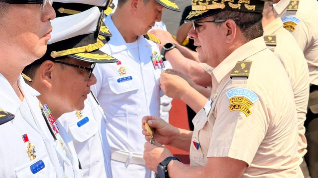 Llega a Guatemala el Escuadrón Naval de la Amistad de Taiwán | Ejército de Guatemala