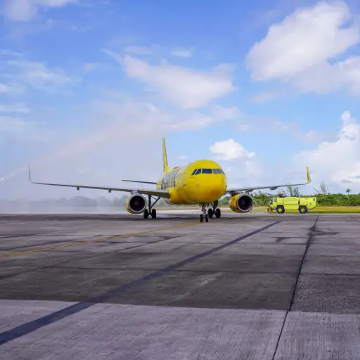 Spirit Airlines anunció el cierre de sus operaciones y la DGAC estableció protocolos de atención a los pasajeros. ,Spirit Airlines