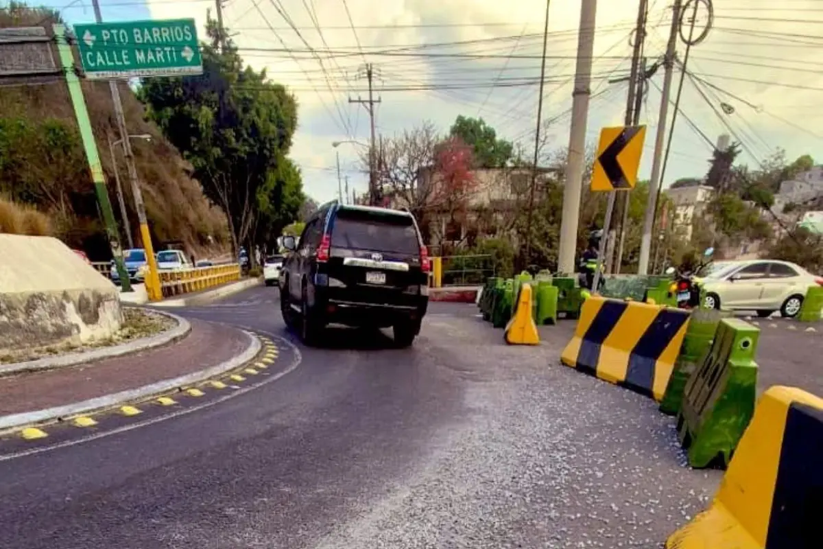 El tránsito de la ruta al Atlántico, en el viaducto de Lomas del Norte, será redirigido hacia los carriles auxiliares del paso a desnivel ubicado entre las zonas 17 y 18 de la capital., Archivo/Amílcar Montejo