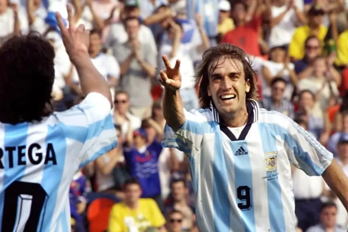 Gabriel Batistuta, seleccionado de Argentina 
