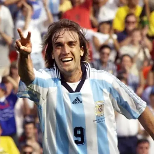 Gabriel Batistuta, seleccionado de Argentina 