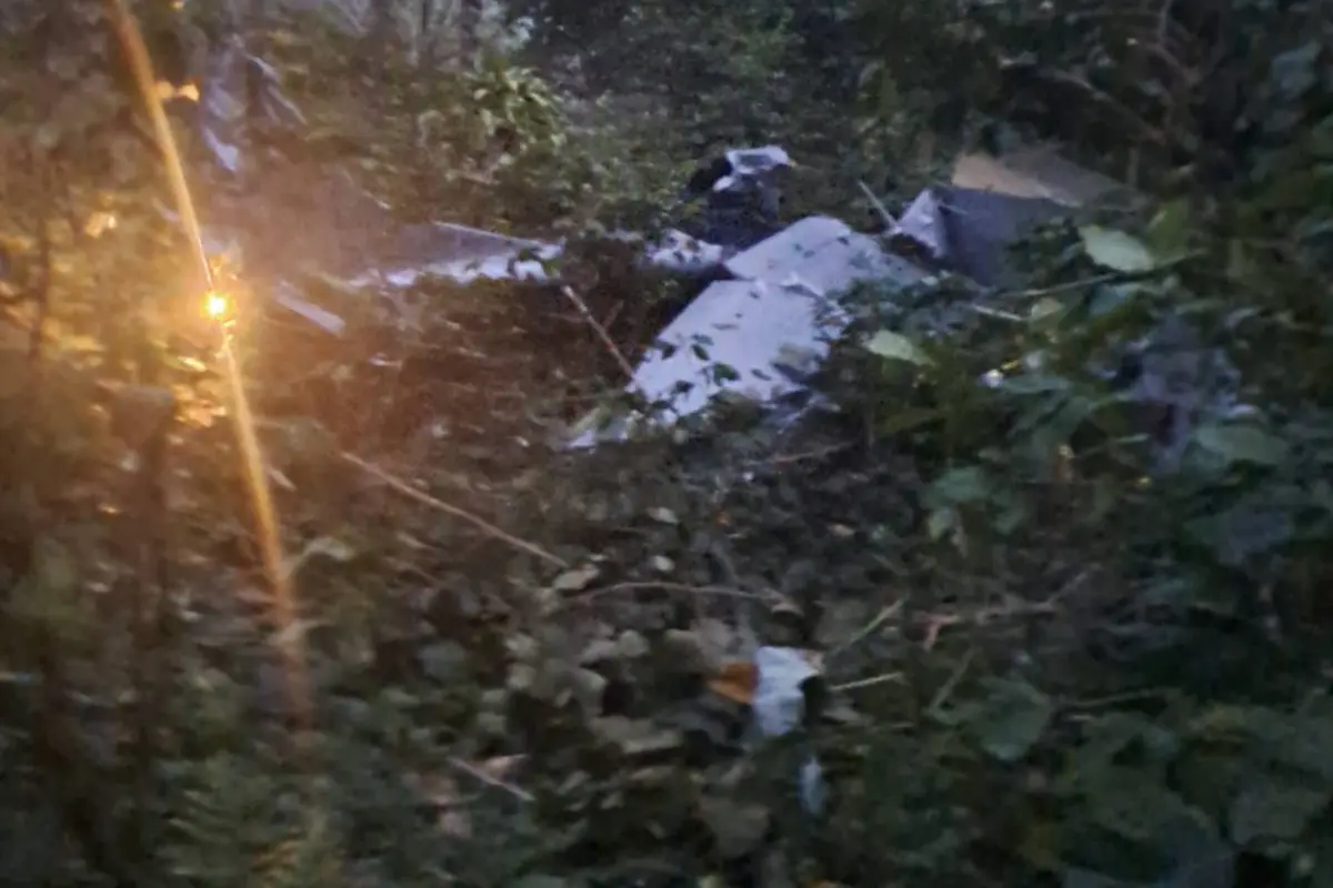 Accidente de avioneta., Redes sociales.