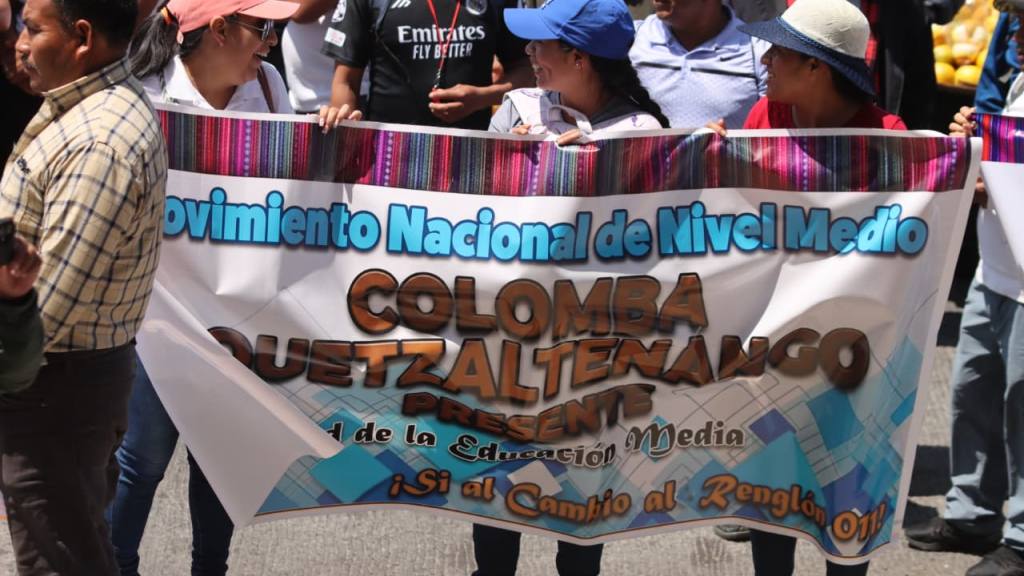 En imágenes, marcha del Día del Trabajo insta a la unidad | Alex Meoño