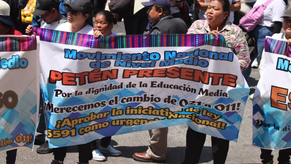 En imágenes, marcha del Día del Trabajo insta a la unidad | Alex Meoño