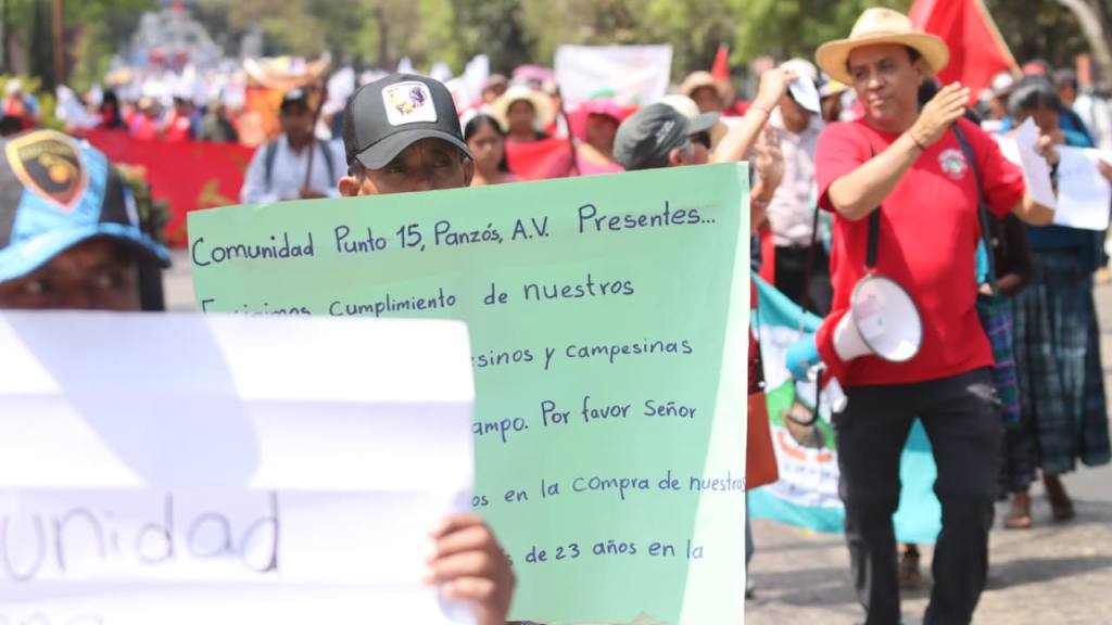 En imágenes, marcha del Día del Trabajo insta a la unidad | Alex Meoño