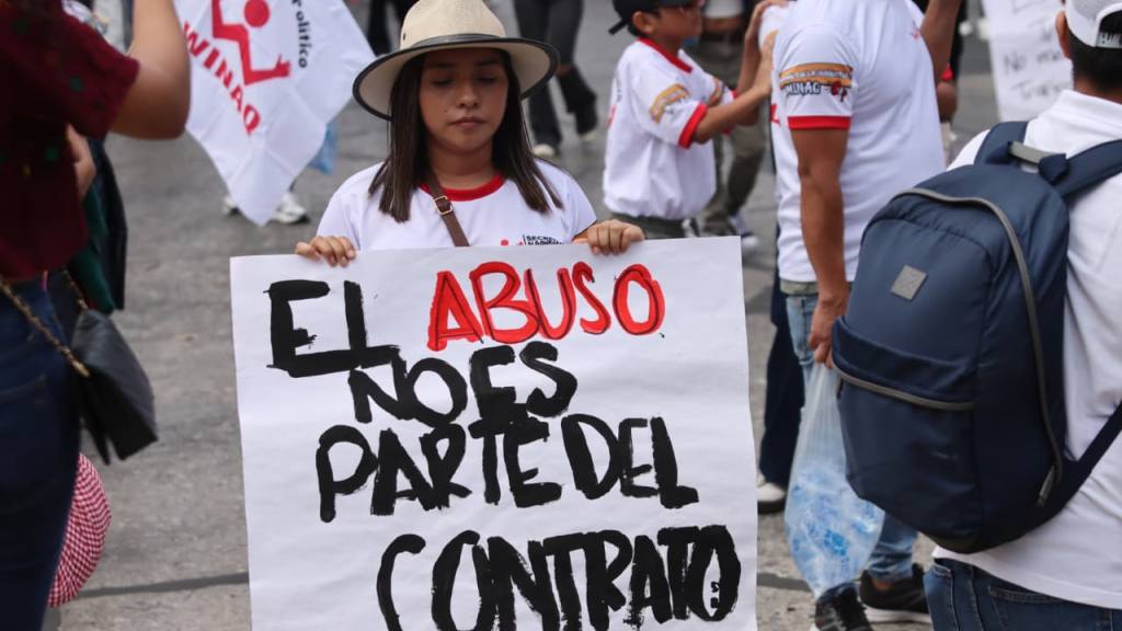 En imágenes, marcha del Día del Trabajo insta a la unidad | Alex Meoño
