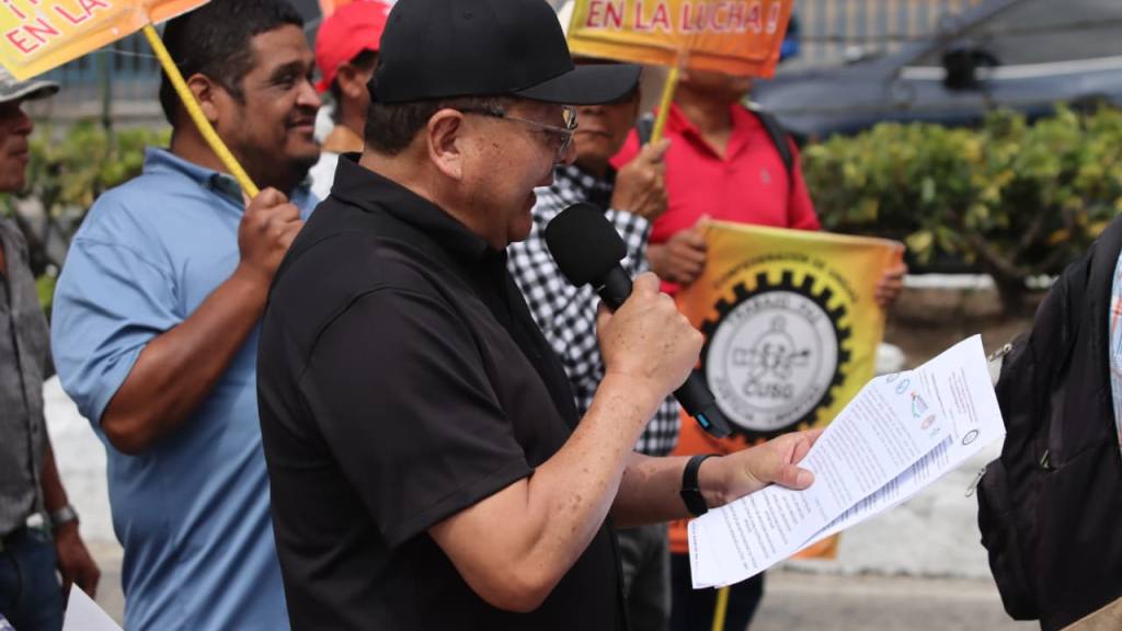 En imágenes, marcha del Día del Trabajo insta a la unidad | Alex Meoño