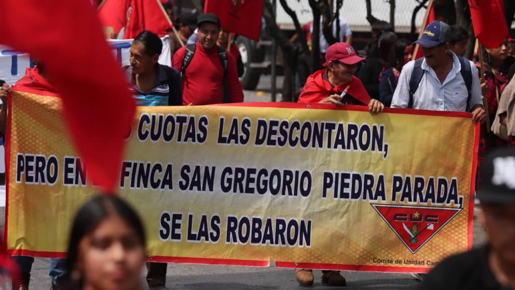 En imágenes, marcha del Día del Trabajo insta a la unidad | Alex Meoño
