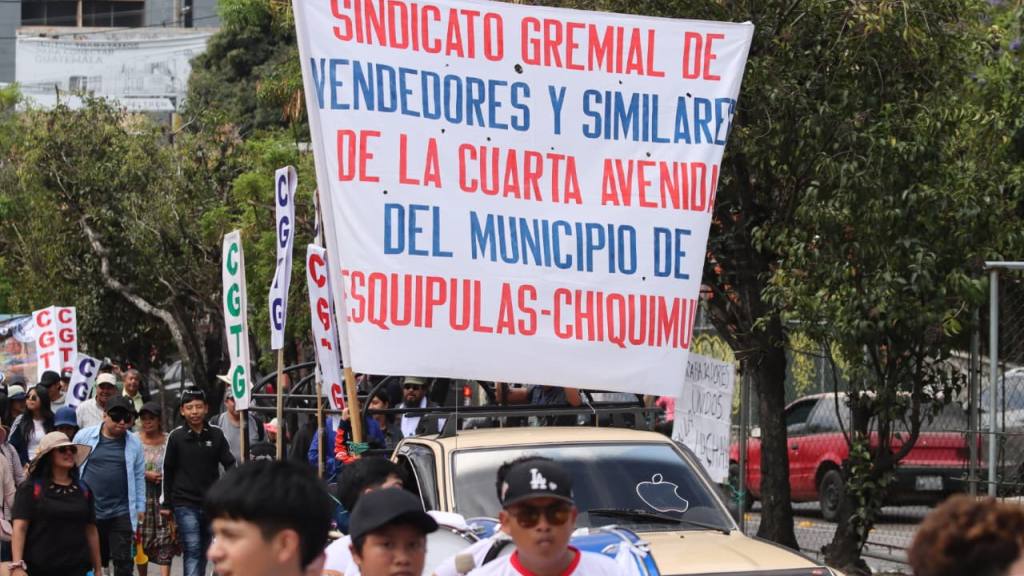 Marcha del Día del Trabajo insta a la unidad | Alex Meoño