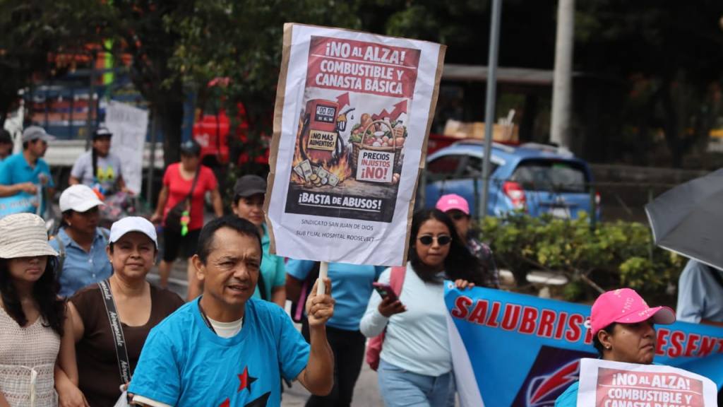 Marcha del Día del Trabajo insta a la unidad | Alex Meoño