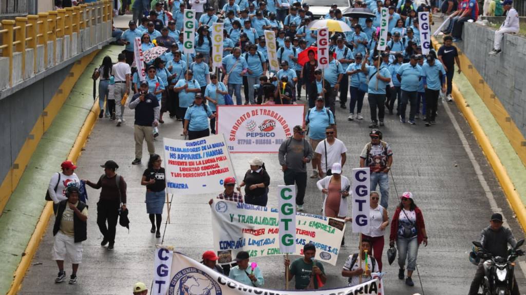 Marcha del Día del Trabajo insta a la unidad | Alex MeoñoAlex Meoño