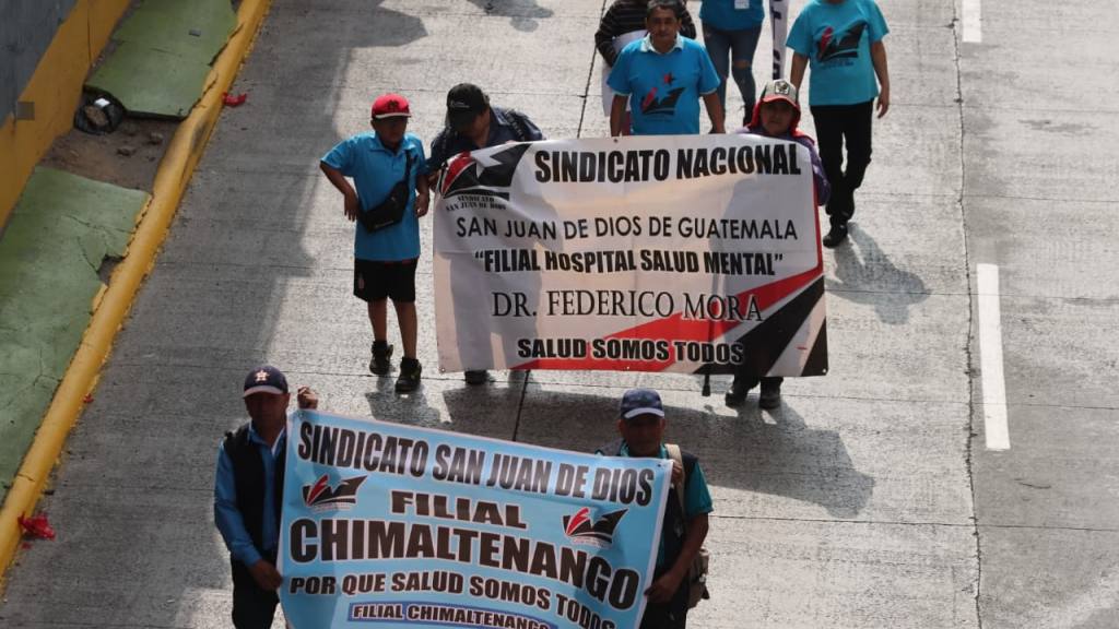Marcha del Día del Trabajo insta a la unidad | Alex Meoño