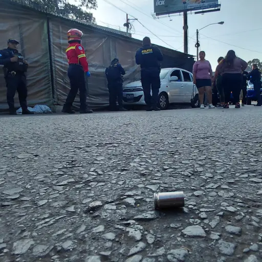 La ola de violencia cobró la vida de dos automovilistas y un motorista. ,Bomberos Municipales