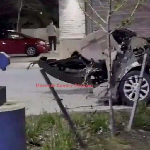 Impactante accidente en Míchigan. ,Captura de pantalla video de X.