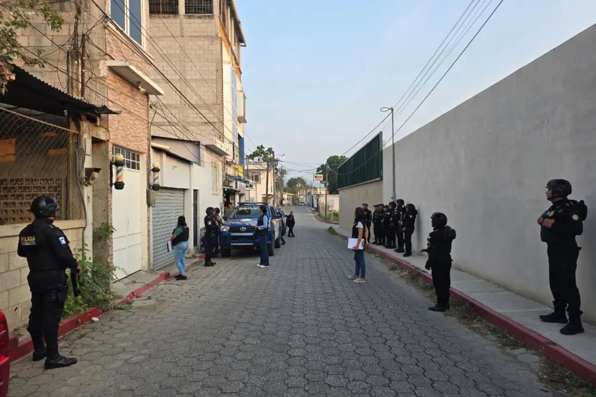 El ataque armado causó varios operativos de investigación en Salamá, Baja Verapaz., PNC de Guatemala.