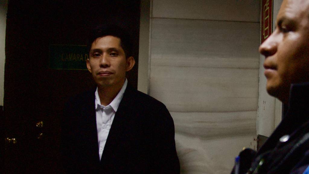 Sospechoso de enviar amenazas a la presidenta de la CSJ evacúa audiencia a puerta cerrada -  Amílcar Manfredo de León Ramírez  | Omar Solís
