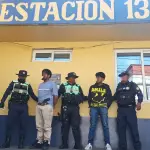 Capturan a presuntos asaltantes de bus en ruta a El Salvadort