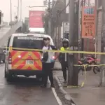 El percance causa congestionamiento en dirección a Las Charcas. ,Bomberos Voluntarios.