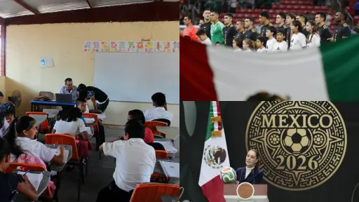 Ciclo escolar de México tocado por el Mundial 2026
