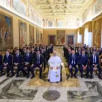 Inter visita al papa León XIV tras conquistar el Scudettot