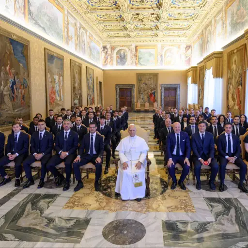 Inter visita al papa León XIV tras conquistar la Serie A - Inter