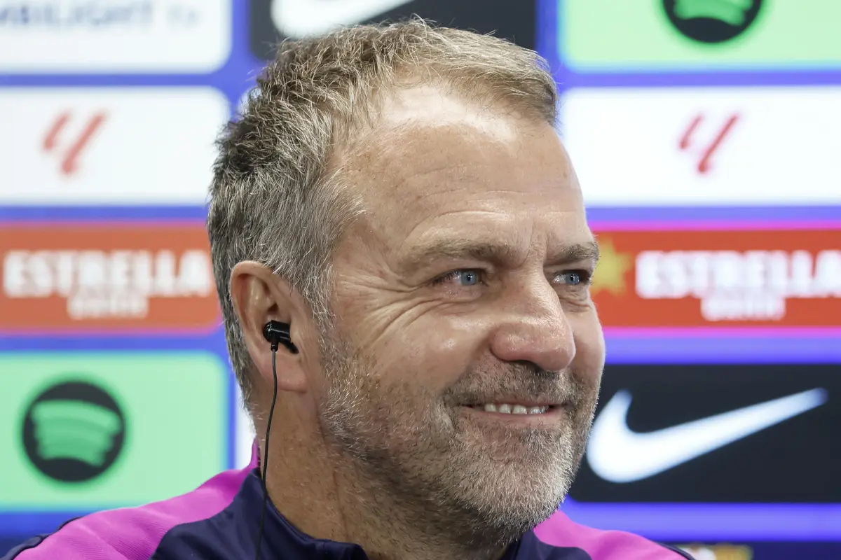 Hansi Flick, técnico del FC Barcelona - EFE