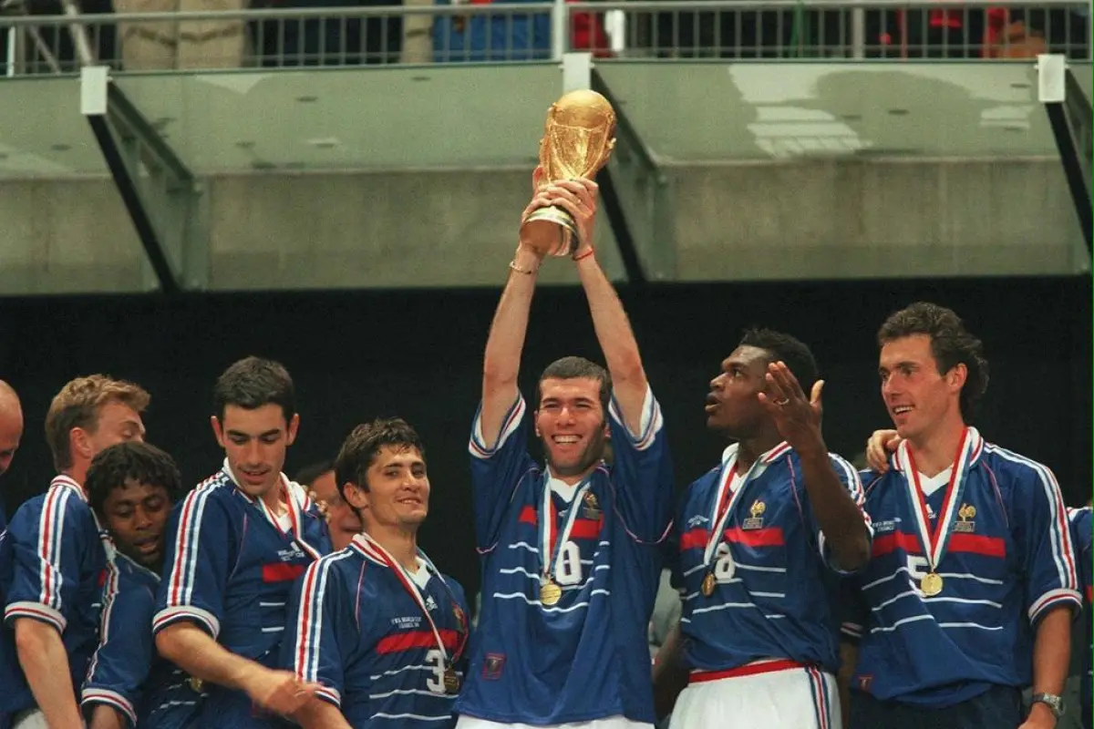 Francia fue campeón del Mundial de 1998 - Equipe de France