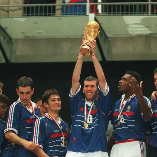 Francia fue campeón del Mundial de 1998 - Equipe de France