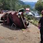 Colisión deja dos fallecidos en el kilómetro 101 de la ruta Interamericanat