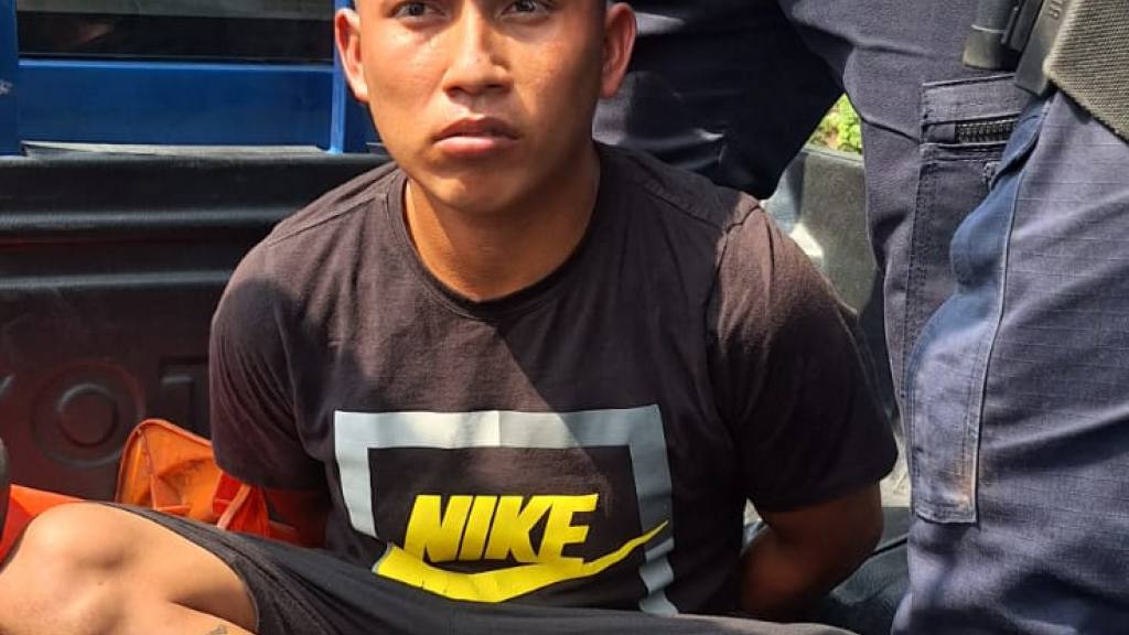 El detenido disparó en contra de la PNC al verse vigilado | PNC de Guatemala