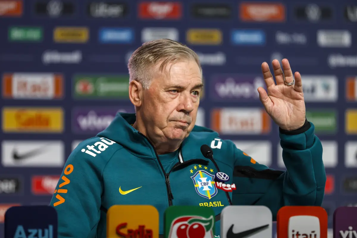 Carlos Ancelotti, técnico de Brasil  