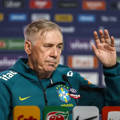 Carlos Ancelotti, técnico de Brasil  
